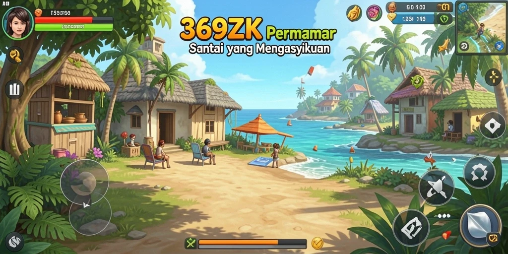 Tampilan gameplay 369ZK yang seru dan mengasyikkan.