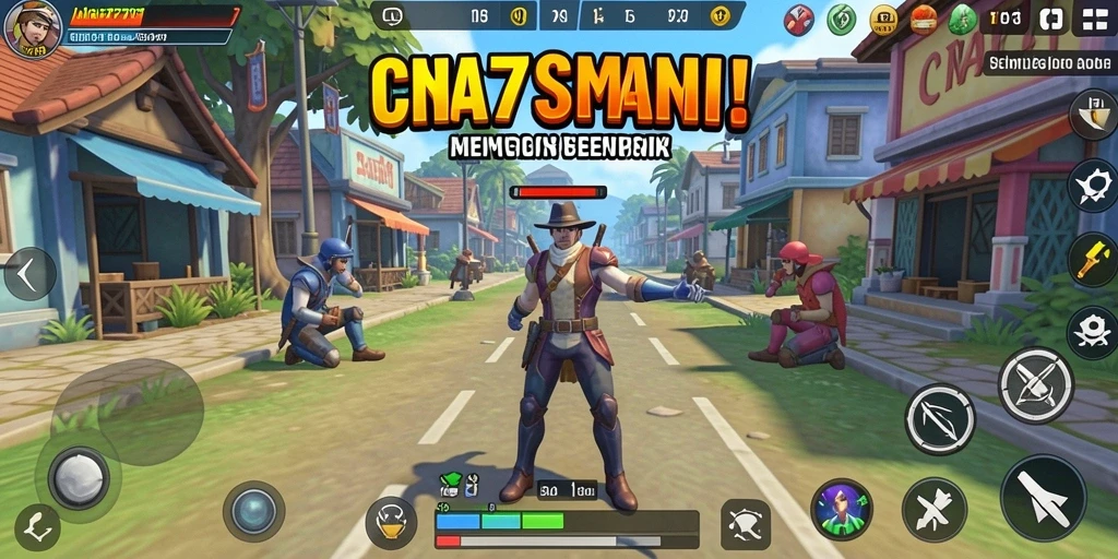 Tampilan gameplay <strong>INA777</strong> yang menarik dengan grafis menawan.