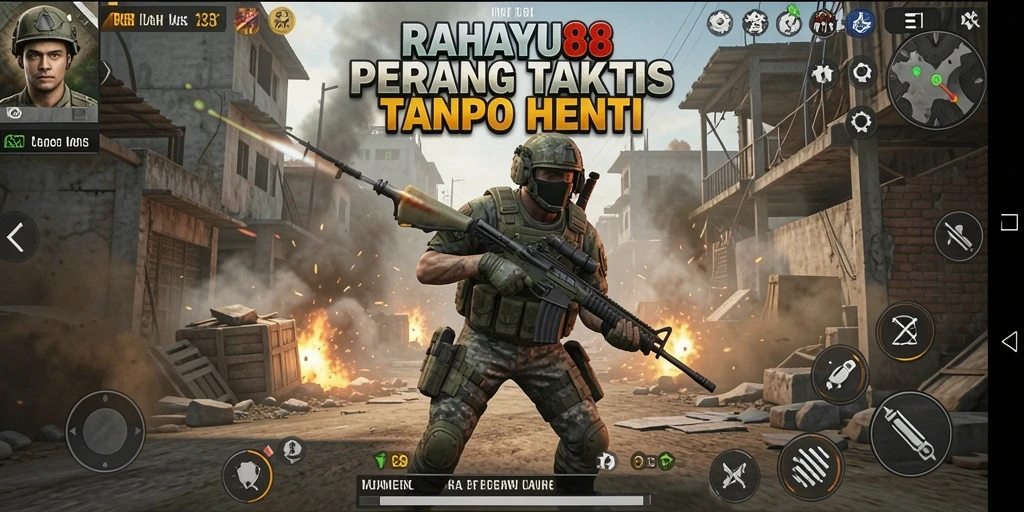 Screenshot gameplay RAHAYU88 dengan aksi menegangkan dan grafis luar biasa.