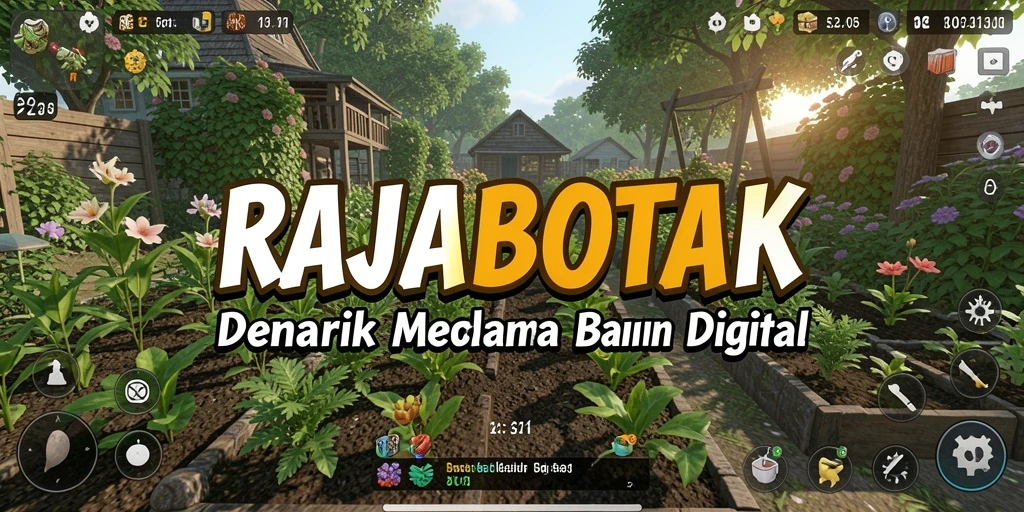 Tampilan menarik dari gameplay RAJABOTAK saat bermain Farming.