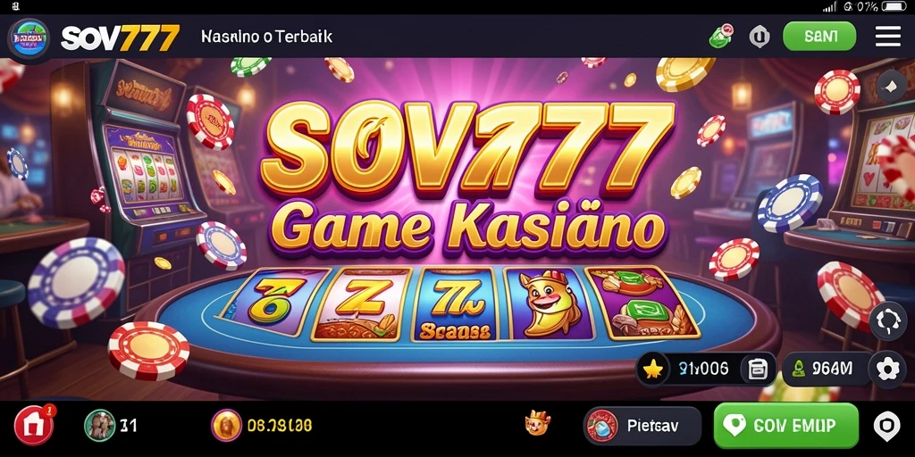 Screenshot SOV777 menampilkan gameplay menarik dari permainan Kasino.