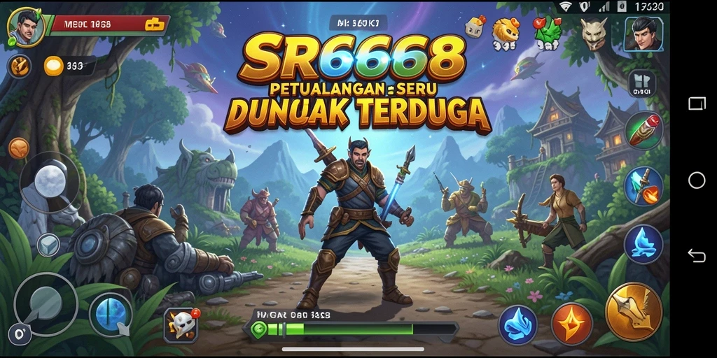 Screenshot SR6666 menampilkan aksi mendebarkan dalam petualangan yang menantang.
