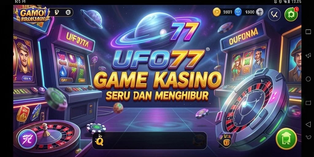 Screenshot UFO77 menampilkan gameplay Kasino yang menegangkan dan seru.